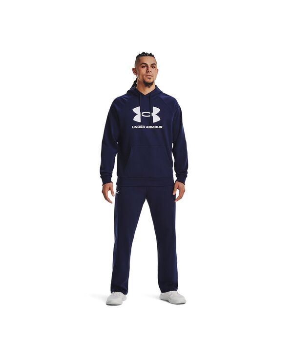 アンダーアーマー メンズ アウター パーカー・スウェット シャツ ロゴ Under Armour Mens Rivalogo Hooded Sweatshirt Blue ブルー アンダーアーマー メンズ アウター パーカー・スウェット シャツ ロゴ Under Armour Mens Rivalogo Hooded Sweatshirt Blue ブルー