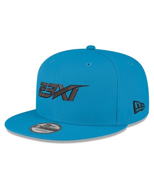 ニューエラ メンズ アクセサリー 帽子 New Era Mens Blue 23Xi Racing 9FIFTY Snapback Hat Blue ブルー