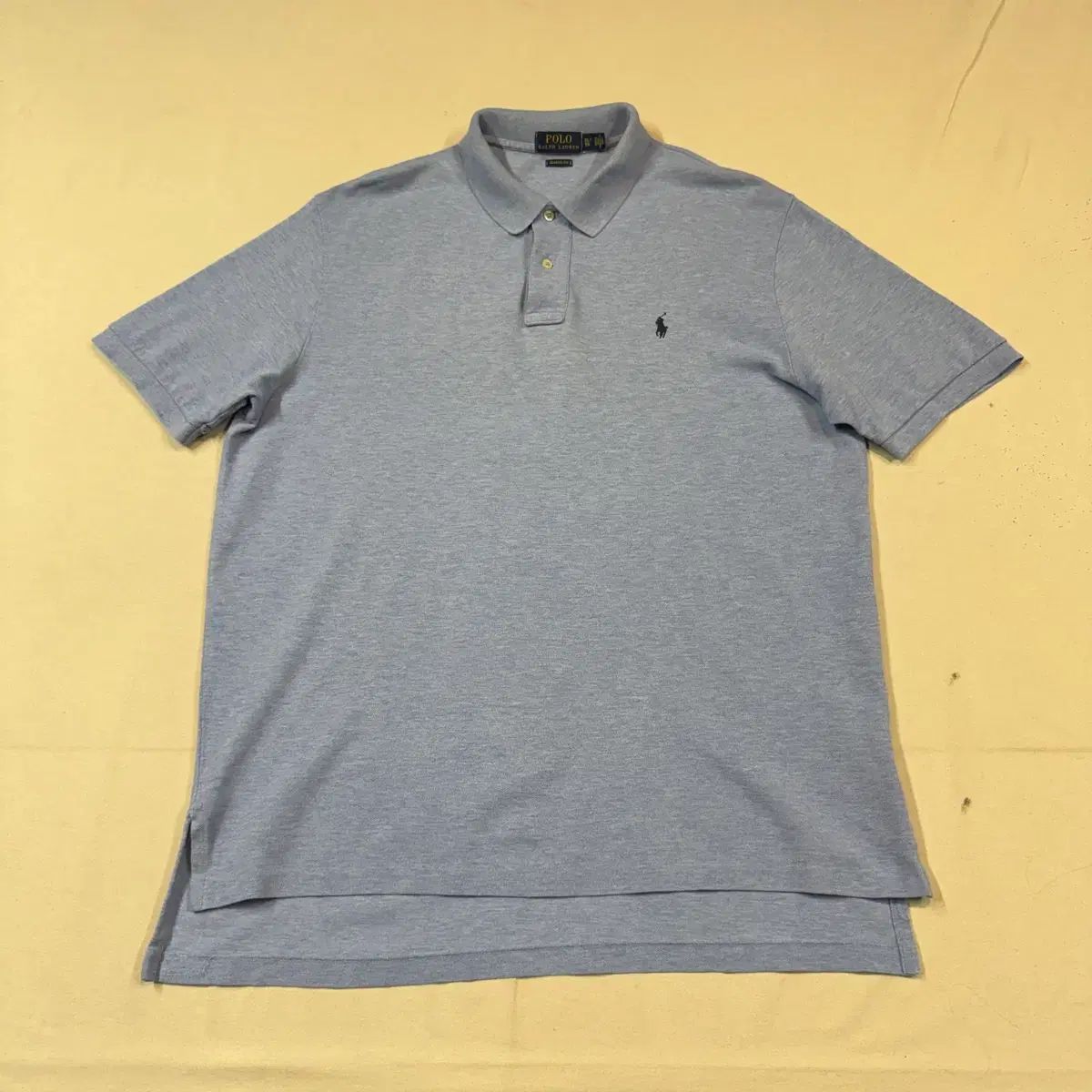 XL) ポロラルフローレン クラシックフィット PK 半袖 カラーTシャツ スカイブルー