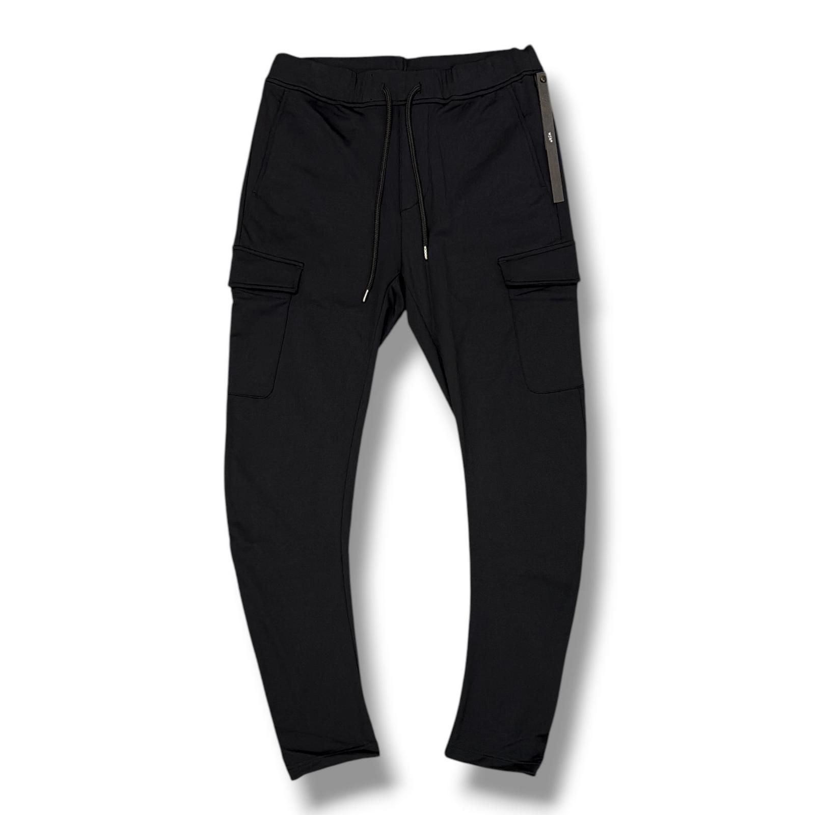 参考上代39600円 未使用 wjk 3D banana slim cargo 3Dバナナスリムカーゴパンツ イージーパンツ ダブルジェイケイ 5184 ny56e ブラック L （19477M）