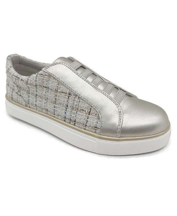 ケネスコール レディース シューズ スニーカー Kenneth Cole Reaction Womens Bonnie Round Toe Sneakers Ecru Tweed エクリュ