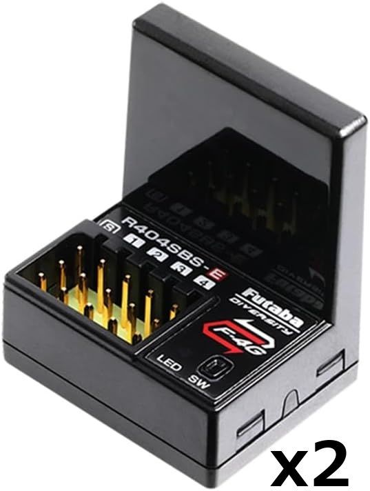 双葉電子工業 (Futaba) 10PXR (R404SBS-E 受信機2個) 送受信機セット