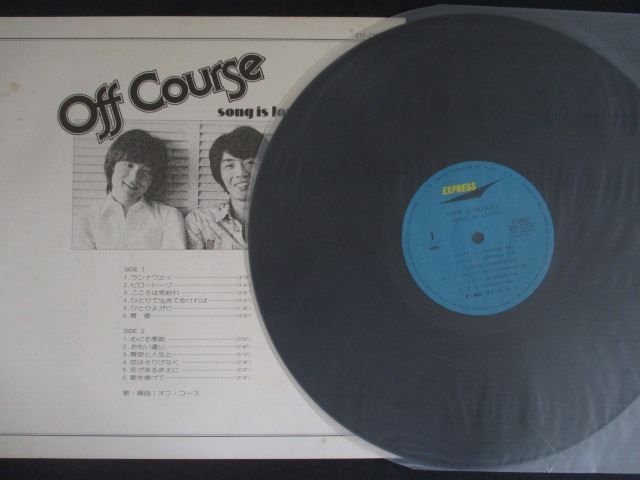LP/レコード 0323□オフコース 小田和正/SONG IS LOVE/帯付/ETP72212