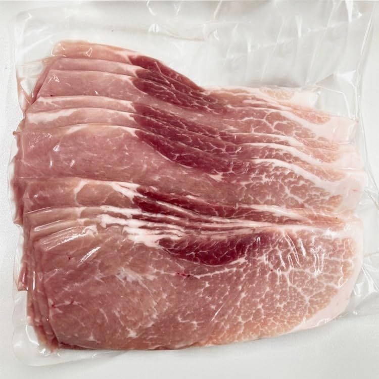 香り豚ももスライス 2MM(ショウガヤキ、ニモノ、イタメ) 500G 冷凍【10個セット】