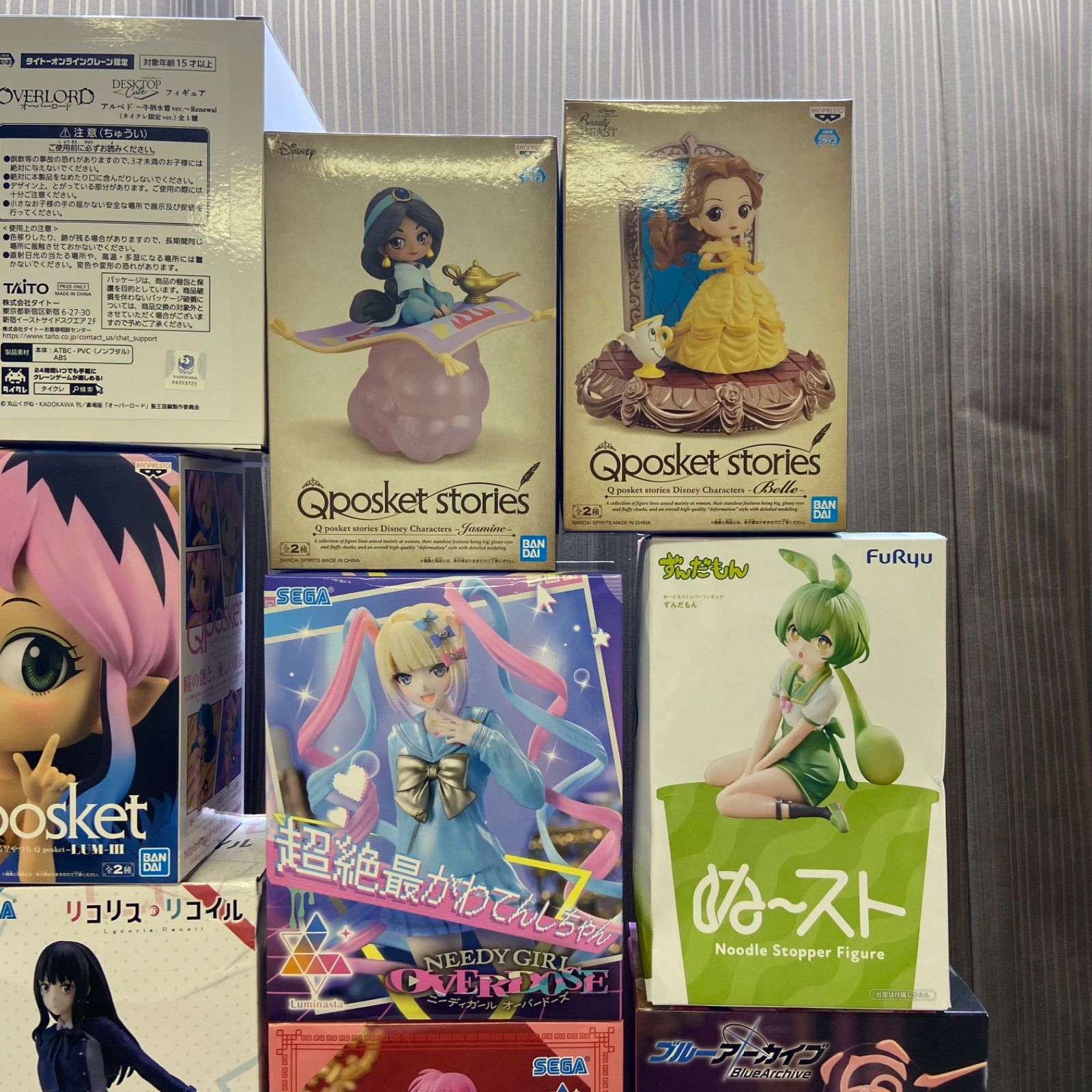 美少女 フィギュア まとめ 計18点 プライズ 一番くじ オーバーロード
