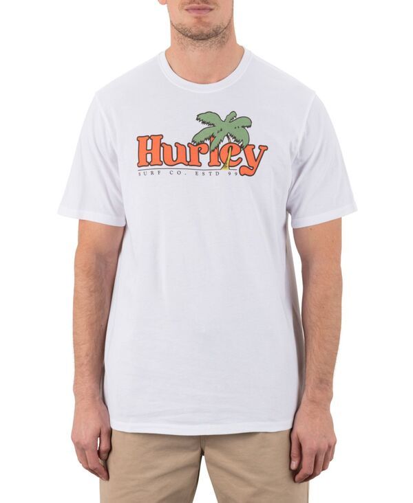 ハーレー メンズ トップス Tシャツ Hurley Mens Short Sleeve TShirt White ホワイト 6,286円