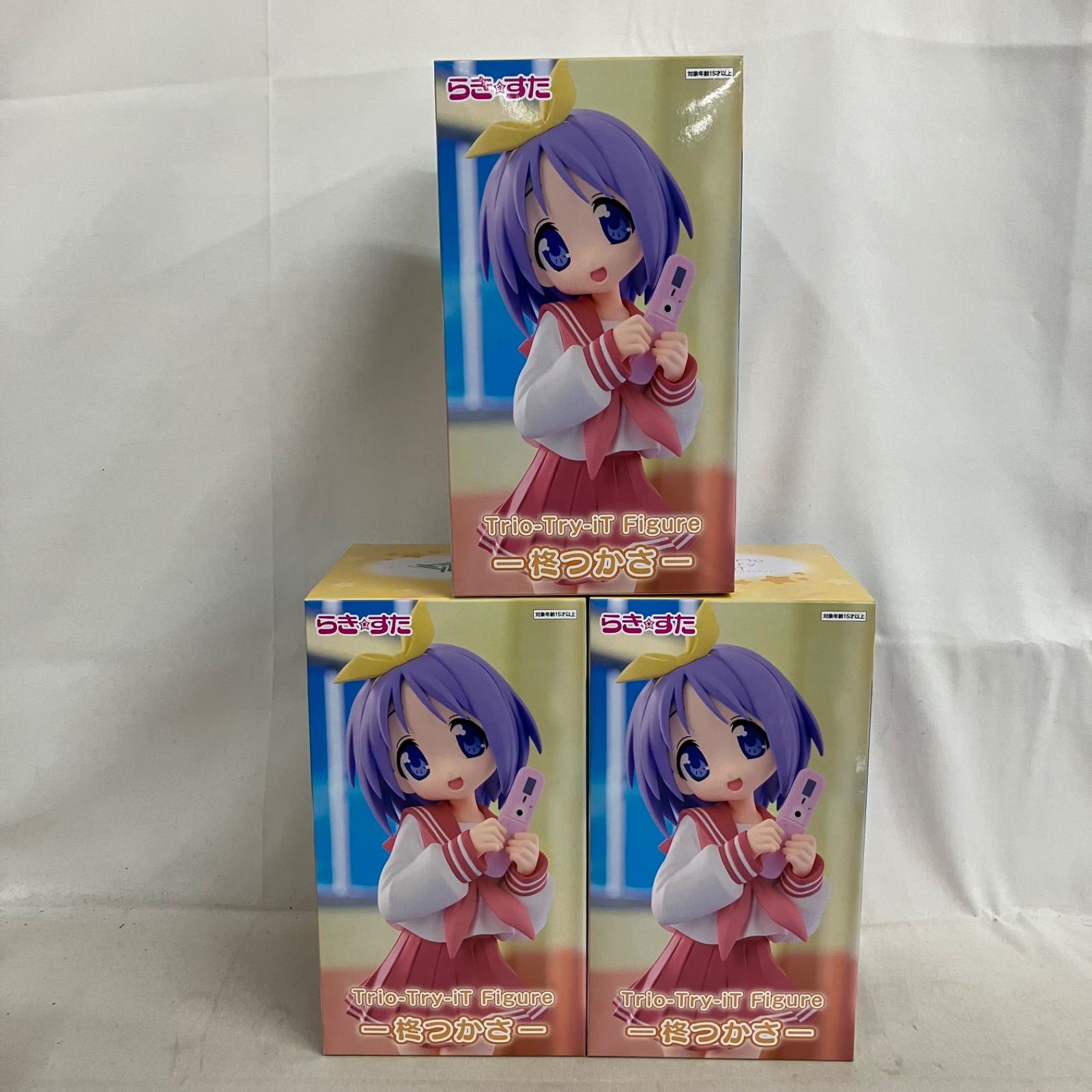 らき☆すた 柊つかさ Trio-Try-iT Figure 22個セット 未開封 らきすた Trio-Try-iT 柊つかさ フィギュア 3個セット SF7862