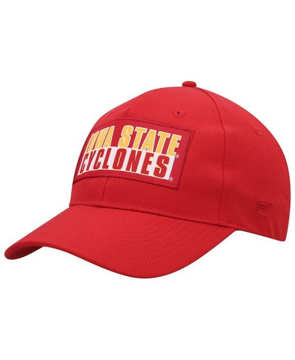 コロシアム メンズ アクセサリー 帽子 Colosseum Mens Cardinal Iowa State Cyclones Positraction Snapback Hat Cardinal