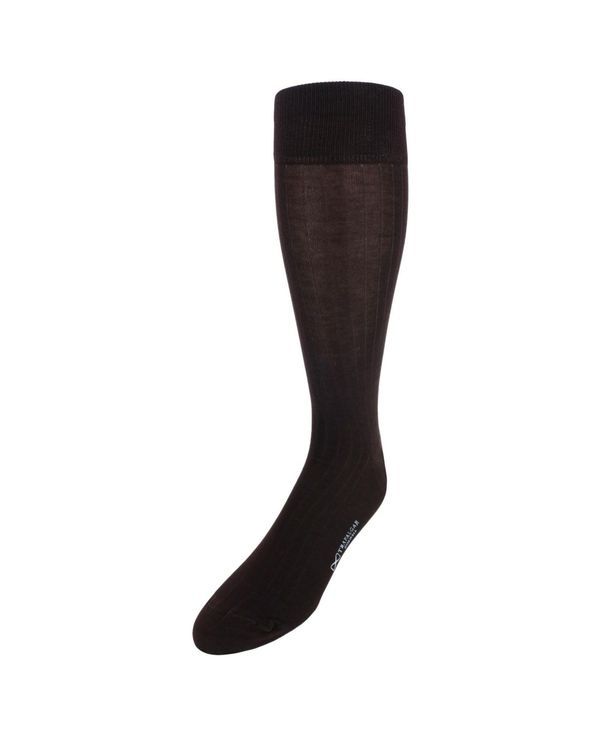 トラファルガー メンズ アンダーウェア 靴下 リブ コットン TRAFALGAR Mens Jasper Mercerized Cotton Ribbed MidCalf Solid Color So 8,266円