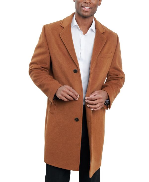 ロンドンフォグ メンズ アウター ジャケット・ブルゾン ウール コート London Fog Men Signature WoolBlend Overcoat Brown ブラウン ロンドンフォグ メンズ アウター ジャケット・ブルゾン ウール コート London Fog Men Signature WoolBlend Overcoat Brown ブラウン