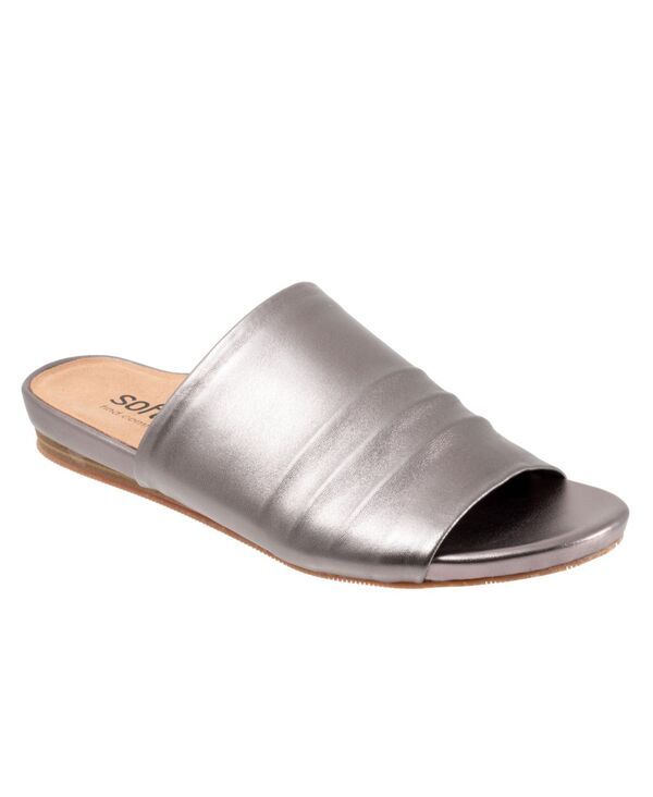 ソフトウォーク レディース シューズ サンダル SoftWalk Camano Sandals Pewter metal ピューター