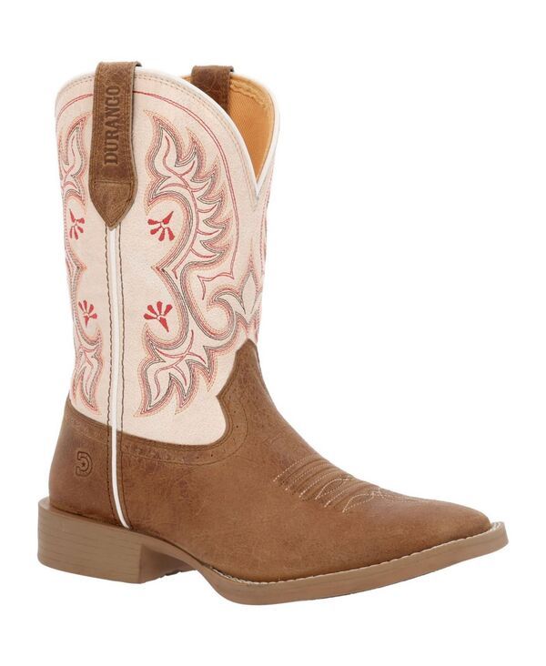 ドゥランゴ レディース シューズ ブーツ・レインブーツ Durango Womens Shyloh Western Boot Honey tan and metallic peach ピーチ