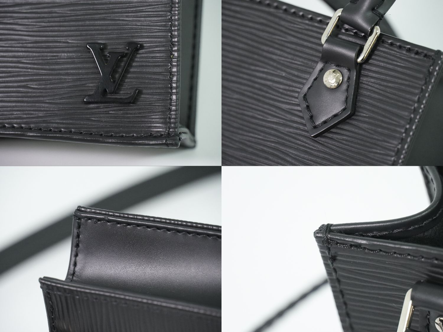本物 ルイヴィトン LOUIS VUITTON LV プティット サックプラ エピ