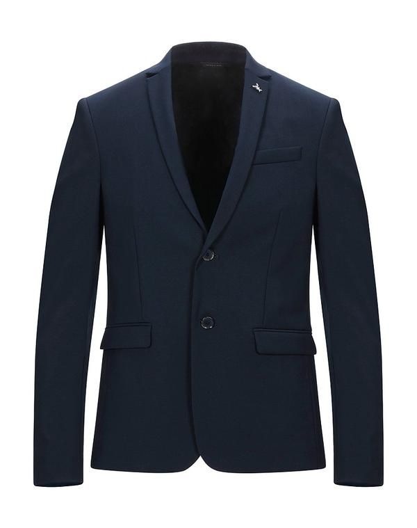 パトリツィア ペペ メンズ アウター ジャケット・ブルゾン PATRIZIA PEPE テーラードジャケット Midnight Blue ブルー 45,370円