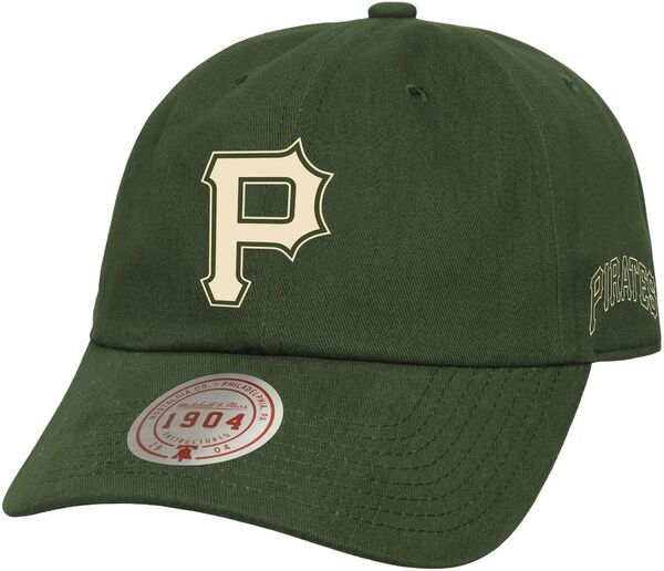 ミッチェルネス メンズ アクセサリー 帽子 Mitchell Ness Adult Pittsburgh Pirates Green Off Strapback Hat NoColor グリーン