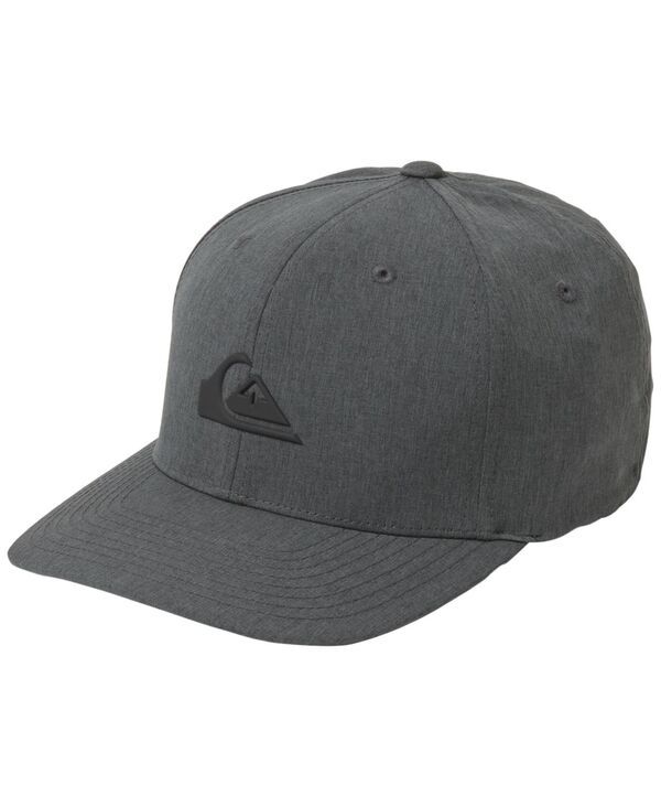 クイックシルバー メンズ アクセサリー 帽子 Quiksilver Mens Amped Up FlexFit Hat Charcoal heather チャコール