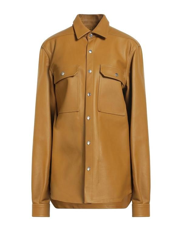 リックオウエンス レディース トップス シャツ RICK OWENS Mustard マスタード