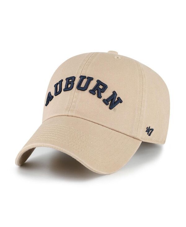47 ブランド メンズ アクセサリー 帽子 47 Brand Mens Khaki Auburn Tigers Vault Clean Up Adjustable Hat Khaki カーキ