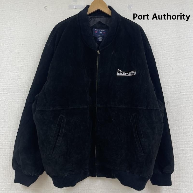 古着 Port Authority XXXXLサイズ レザボンバー ジャケット アウター