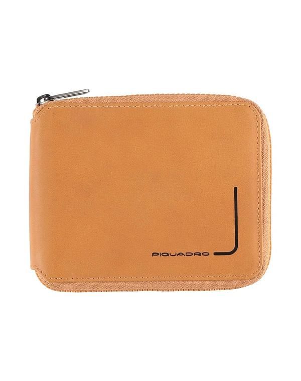 ピクアドロ メンズ アクセサリー 財布 PIQUADRO Tan タン