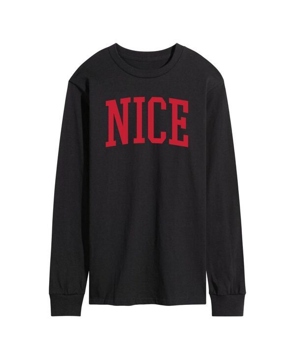 エアウェーブス メンズ トップス Tシャツ AIRWAVES Mens Nice Long Sleeve Tshirt Black ブラック 9,346円
