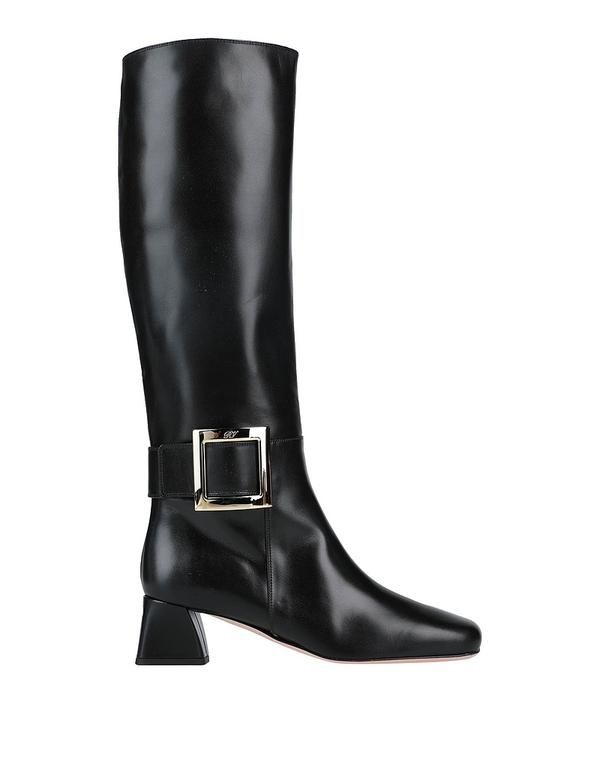 ロジェ・ヴィヴィエ レディース シューズ ブーツ・レインブーツ ROGER VIVIER Black ブラック