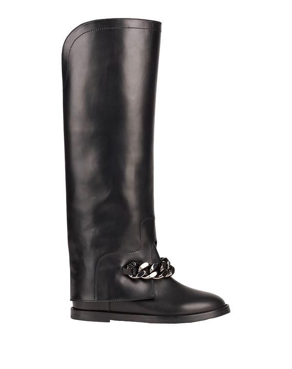 カサディ レディース シューズ ブーツ・レインブーツ CASADEI Black ブラック