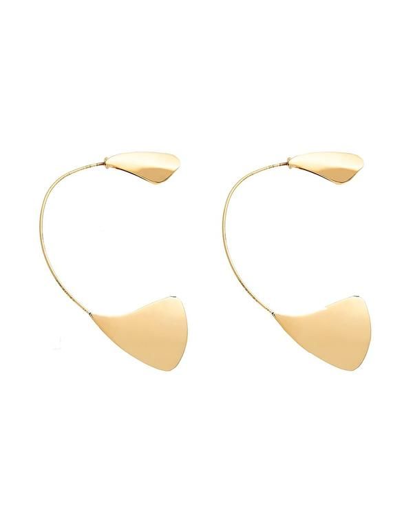 ジル・サンダー レディース アクセサリー ピアス・イヤリング JIL SANDER Gold ゴールド