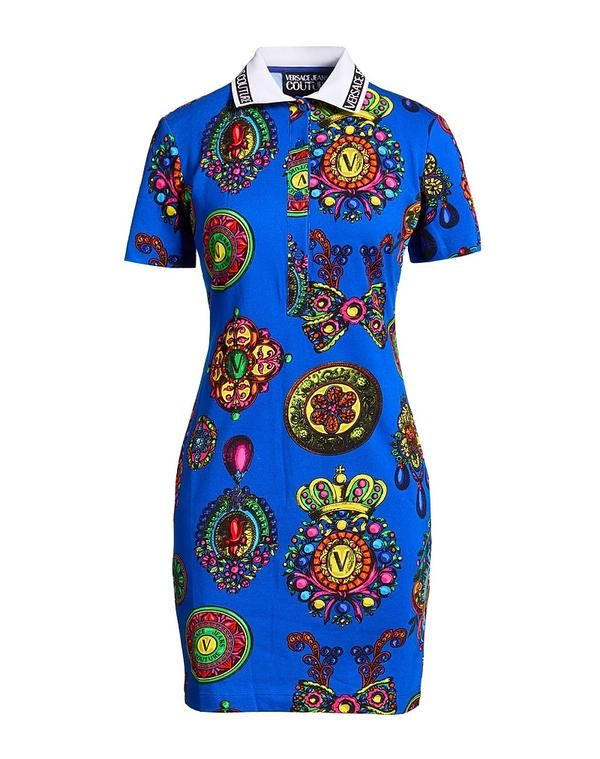ヴェルサーチ レディース トップス ワンピース VERSACE JEANS COUTURE Bright Blue ブルー 44,720円