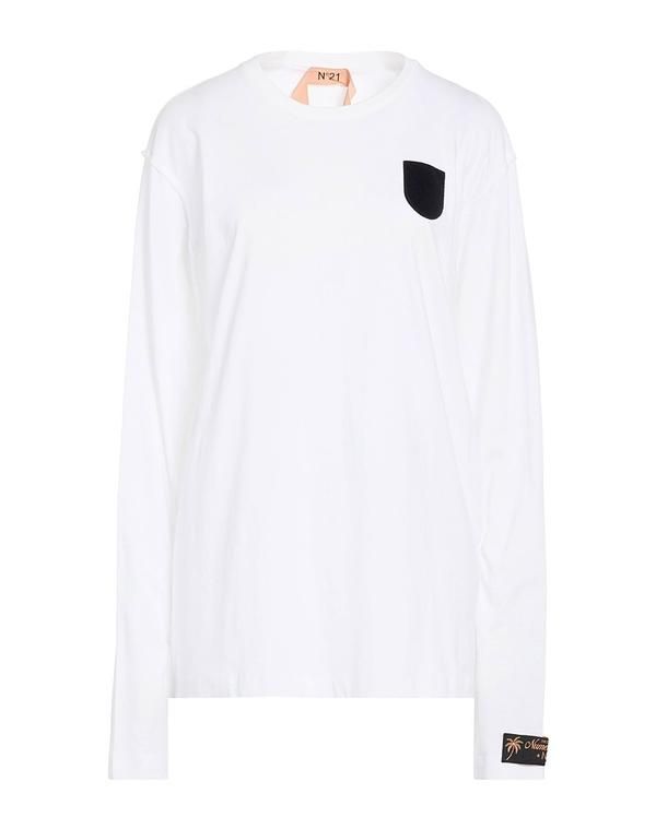 ヌメロ ヴェントゥーノ レディース トップス Tシャツ N 21 White ホワイト