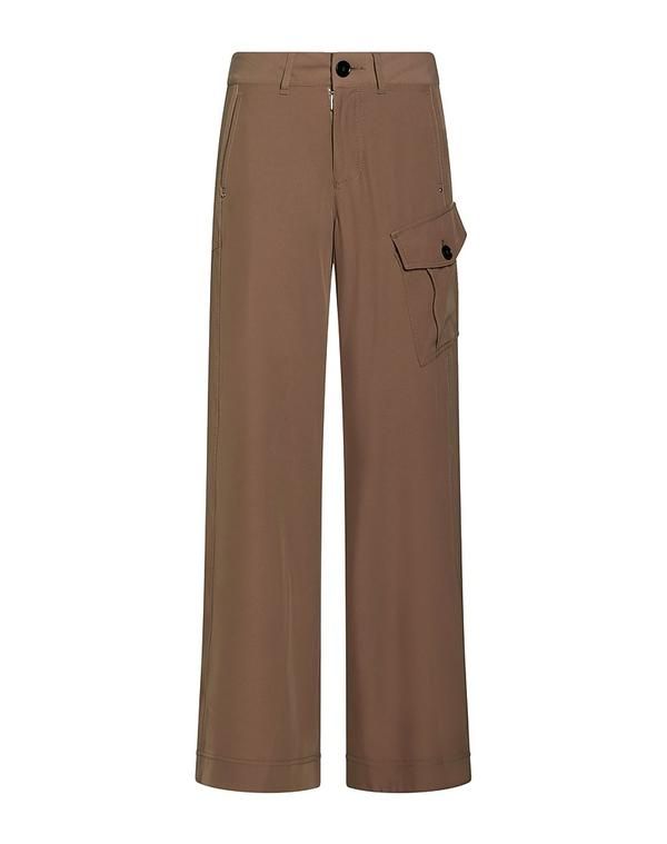 ハイ レディース ボトムス カジュアルパンツ ワイドパンツ HIGH Khaki カーキ