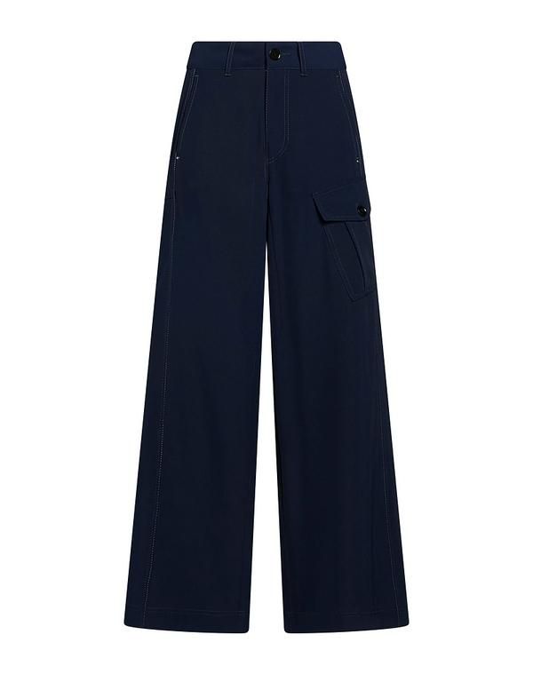 ハイ レディース ボトムス カジュアルパンツ ワイドパンツ HIGH Midnight Blue ブルー