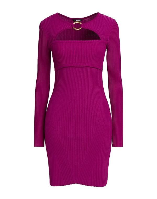 ジャストカバリ レディース トップス ワンピース チューブドレス JUST CAVALLI Mauve