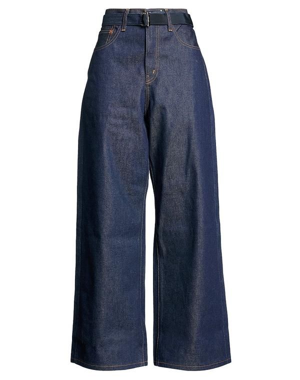 リーバイス レディース ボトムス デニムパンツ フレアワイドレッグ LEVIS Blue ブルー
