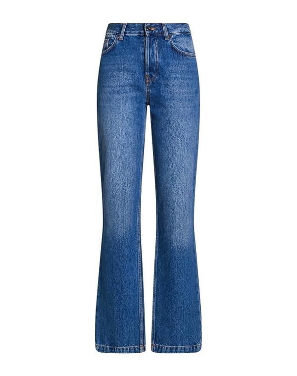 リュージョー レディース ボトムス デニムパンツ ストレートレッグ LIU JO Blue ブルー