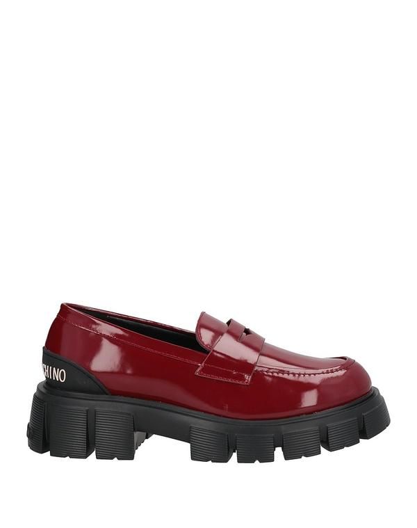 ラブ モスキーノ レディース シューズ スリッポン・ローファー モカシン LOVE MOSCHINO Bordeaux