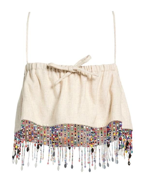 エムエスジイエム レディース トップス シャツ MSGM Beige ベージュ