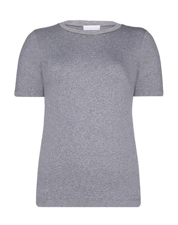 ファビアナ フィリッピ レディース トップス Tシャツ FABIANA FILIPPI Gray グレー