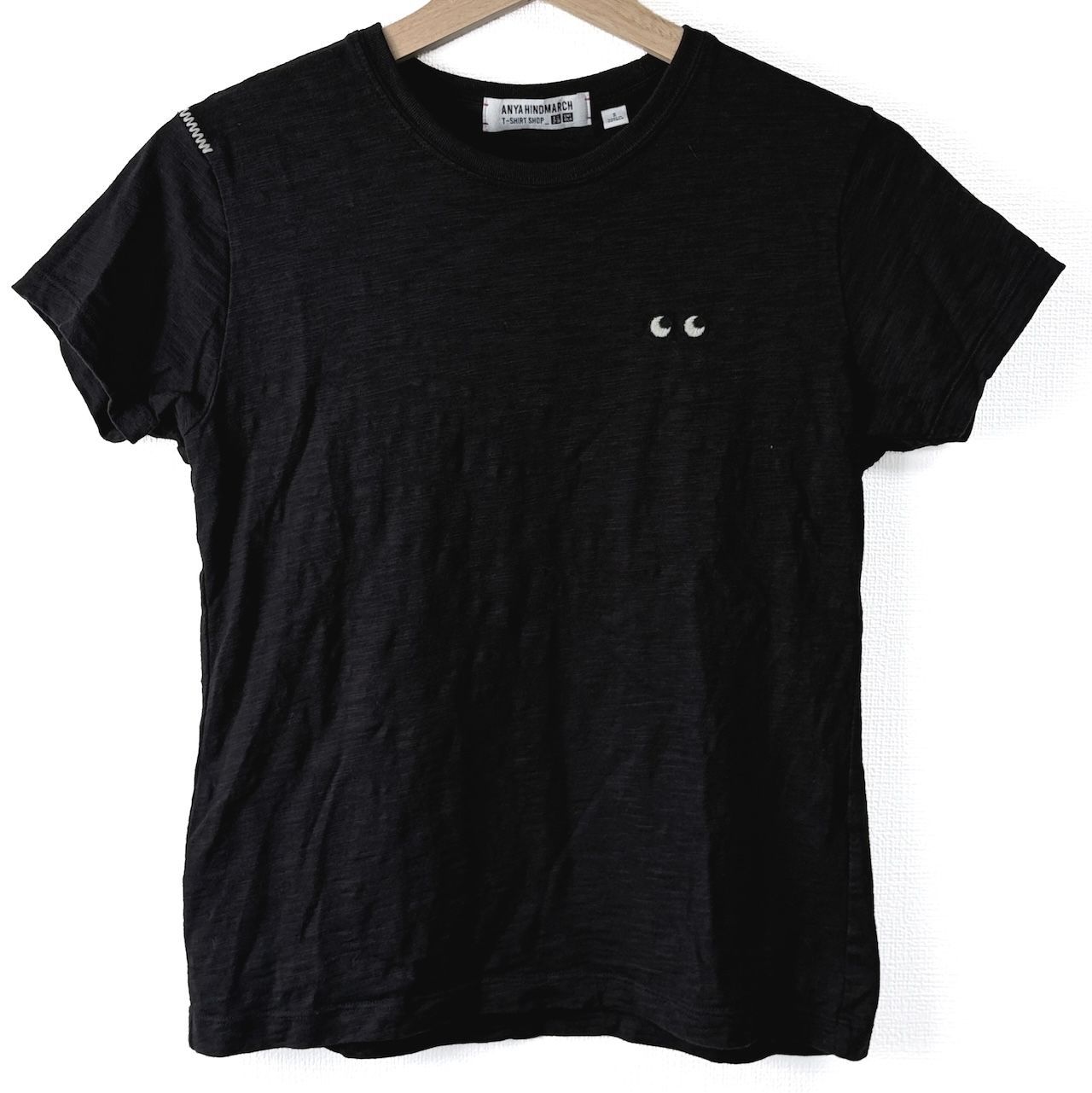 【Kyh】ANYA HINDMARCH ✕ユニクロ★ティーシャツセット セット販売】UNIQLO × ANYA HINDMARCH コラボTシャツ ブラック＆グレー