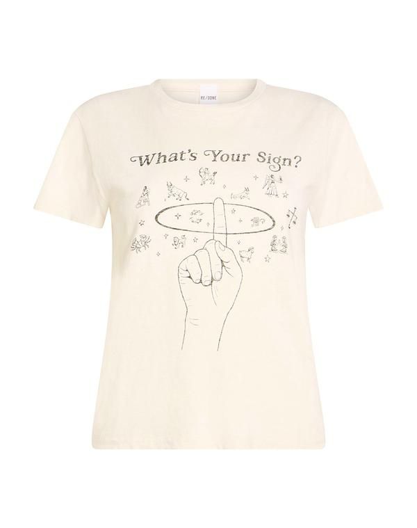 リダン レディース トップス Tシャツ REDONE Ivory アイボリー