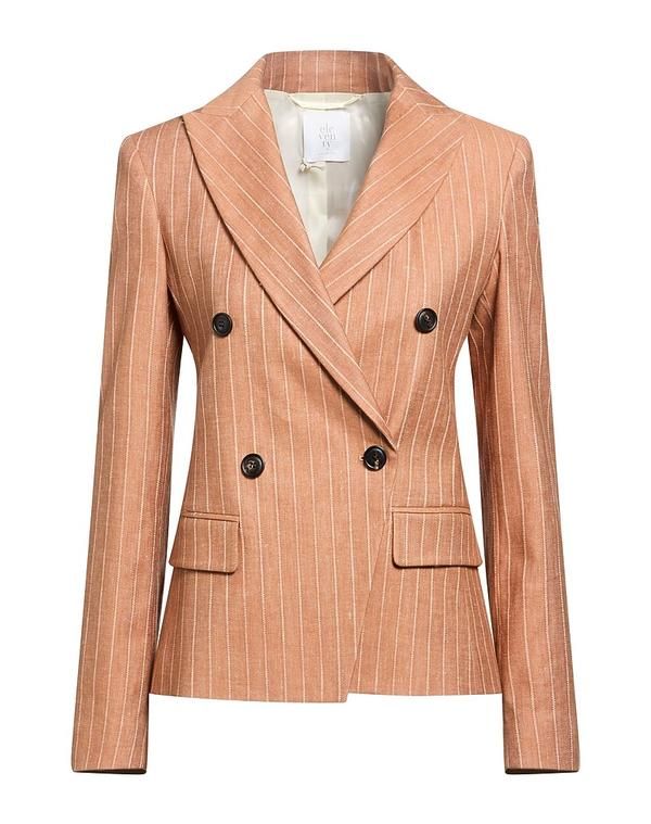 イレブンティ レディース アウター ジャケット・ブルゾン テーラードジャケット ELEVENTY Light Brown ブラウン 99,990円
