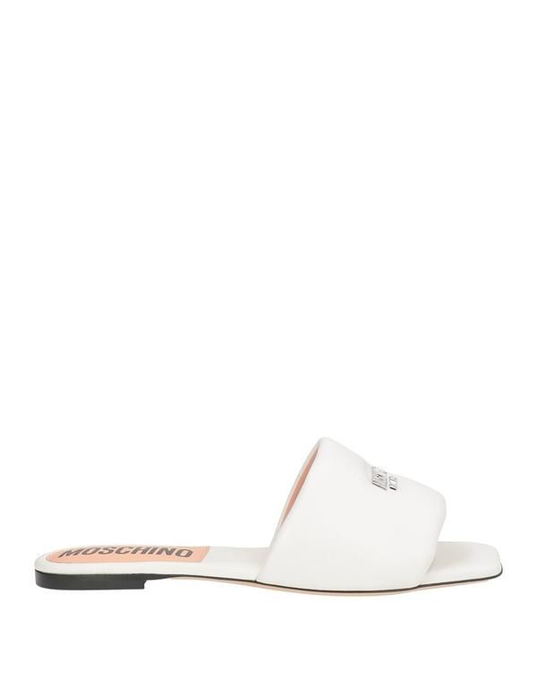 モスキーノ レディース シューズ サンダル MOSCHINO White ホワイト