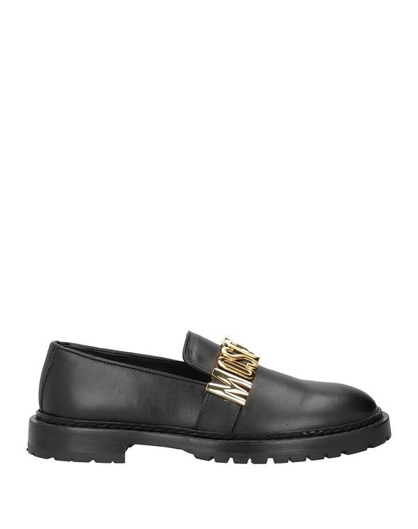 モスキーノ レディース シューズ スリッポン・ローファー モカシン MOSCHINO Black ブラック