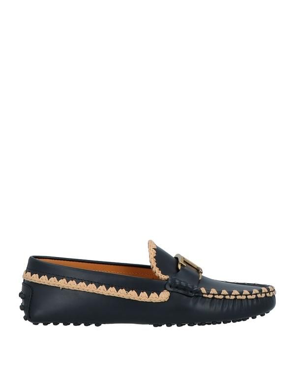 トッズ レディース シューズ スリッポン・ローファー モカシン TODS Black ブラック