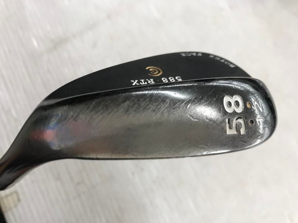 クリーブランド 588・RTX ブラックパール 58度 ダイナミックゴールド