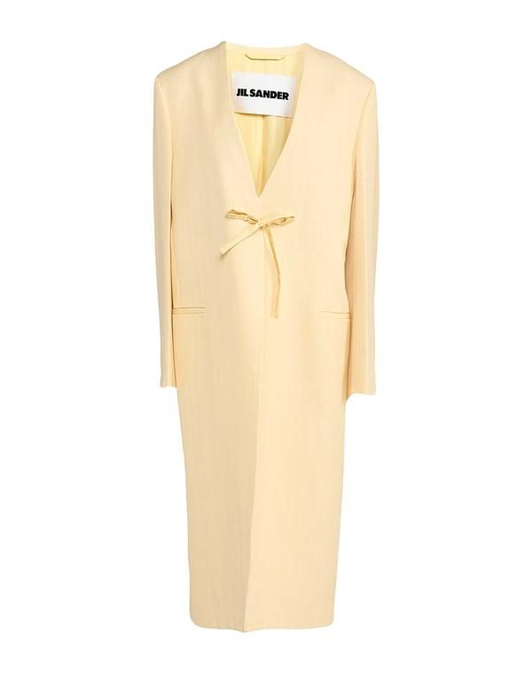 ジル・サンダー レディース アウター コート JIL SANDER Pastel Yellow イエロー
