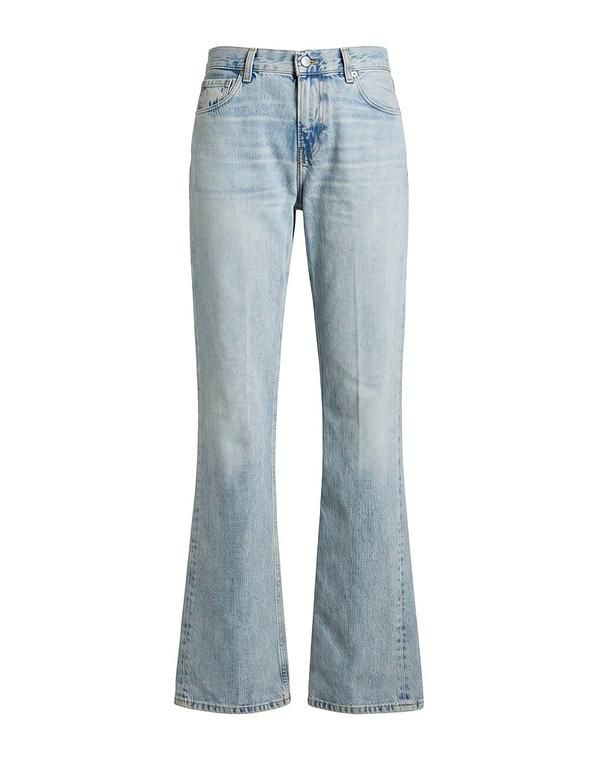 ハイクール レディース ボトムス デニムパンツ ストレートレッグ HAIKURE Blue ブルー