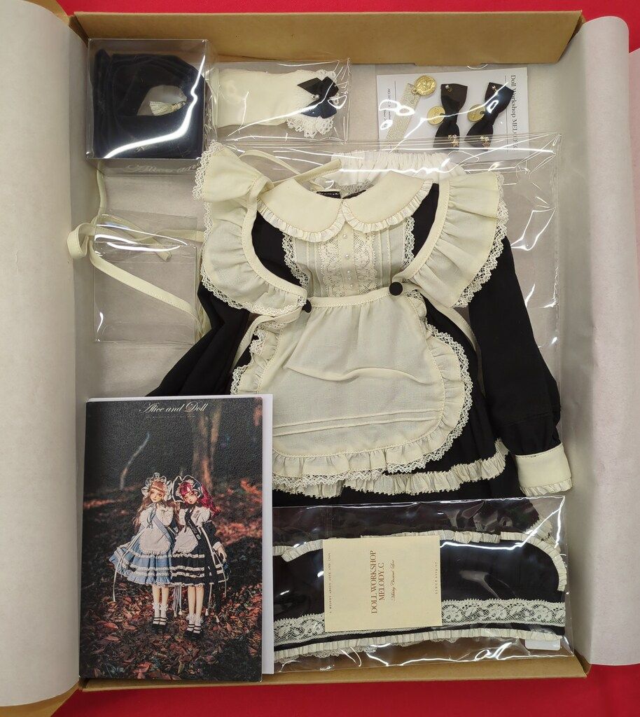 MELODY.C ドール衣装　ブラック　Alice Doll　SD　DD　サイズ