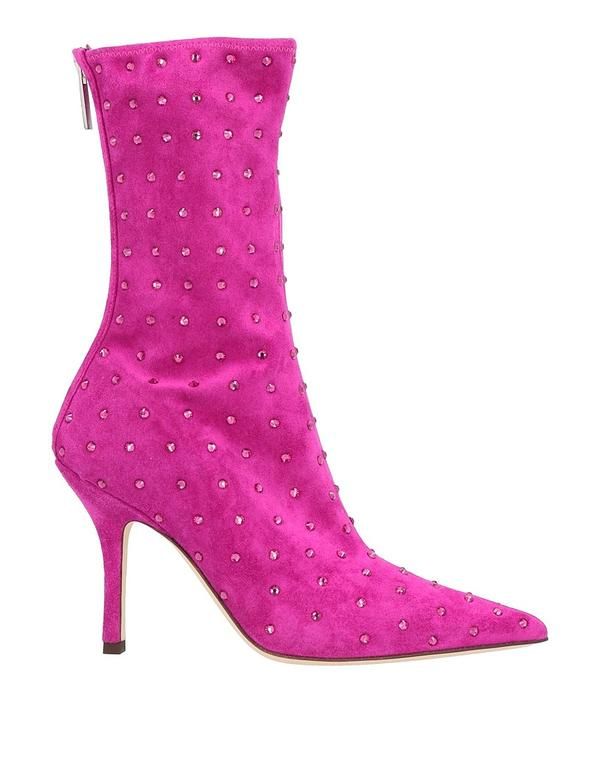 パリ テキサス レディース シューズ ブーツ・レインブーツ ショートブーツ PARIS TEXAS Magenta マゼンタ 43,680円