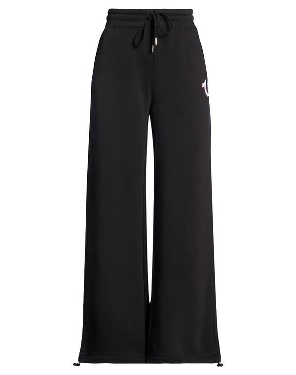 トゥルーレリジョン レディース ボトムス カジュアルパンツ スウェットパンツ TRUE RELIGION Black ブラック